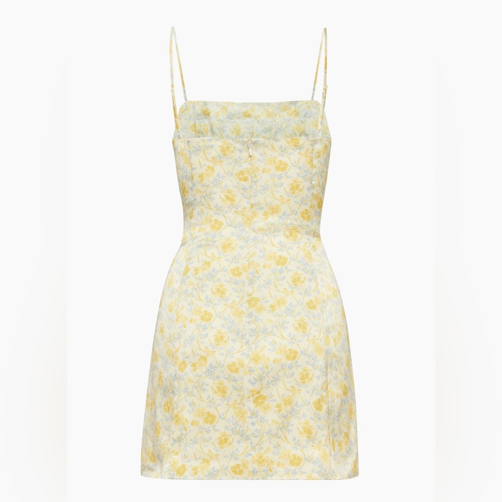 ARITZIA SUNDAY BEST Shimmer Satin Dress • Size 6 • NWT • Sold Out - Picture 2 of 3